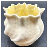 Belleek Porcelain Limpet pattern Egg Cups and Neptune Shell Salt Cellars, sugar and creamer Collection