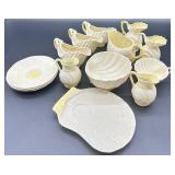 Belleek Collection of Toy Shell, Tridacna, Double Shell and New Shell Patterns