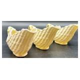Belleek Collection of Toy Shell, Tridacna, Double Shell and New Shell Patterns