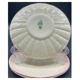 Belleek Neptune Pink Shell, New Shell and Lotus Pattern Porcelain Tableware Collection