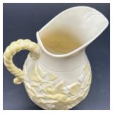 Belleek Ivy Pitcher, Creamer and Sugar Bowl Set