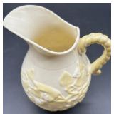 Belleek Ivy Pitcher, Creamer and Sugar Bowl Set