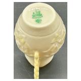 Belleek Ivy Pitcher, Creamer and Sugar Bowl Set