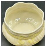 Belleek Ivy Pitcher, Creamer and Sugar Bowl Set