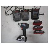 Bosch 18v Driver, Batteries, Chargers