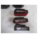 Bosch 18v Driver, Batteries, Chargers