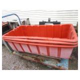 (3) 30"x60"x16" Planter Tubs (3) 30"x60"x16" Planter Tubs