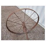Vintage 40" Steel Implement Wheels Vintage 40" Steel Implement Wheels