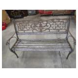 Patio Bench (one leg has crack)