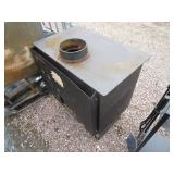 Wood Stove, Chimney Pipes & (new) Fan