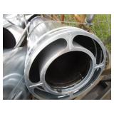 Wood Stove, Chimney Pipes & (new) Fan