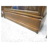 Vintage Stackable Legal Bookcases (3) Sections 34"x12"x47" Vintage Stackable Legal Bookcases (3) Sections 34"x12"x47"