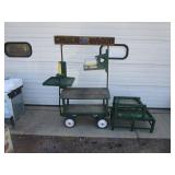 Squirrel Feeder Wagon & Planter Stands Squirrel Feeder Wagon & Planter Stands