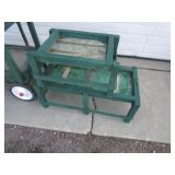 Squirrel Feeder Wagon & Planter Stands Squirrel Feeder Wagon & Planter Stands