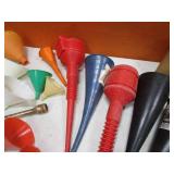 Misc Funnels, Drain Pan, Lug Wrench Misc Funnels, Drain Pan, Lug Wrench