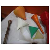 Misc Funnels, Drain Pan, Lug Wrench Misc Funnels, Drain Pan, Lug Wrench