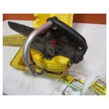 14" McCulloch Chainsaw & Misc Parts 14" McCulloch Chainsaw & Misc Parts