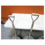 (3) Alum Scoop Shovels (3) Alum Scoop Shovels