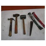 Hammers, Crow Bars, Wedge