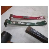 Hammers, Crow Bars, Wedge