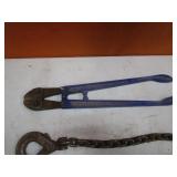 Bolt Cutter, Lifting Chain, Load Binder