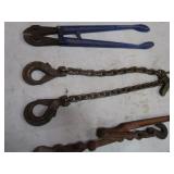 Bolt Cutter, Lifting Chain, Load Binder