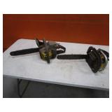 (2) 14" McCulloch Eager Beaver Chainsaws