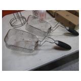 Fryer Baskets, Paper Towel Holder, Spray Bottles, Paper Towels