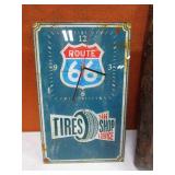 Clock & Jon Metcalf Canvas Painting