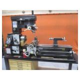 Smithy Lathe & Mill Combination w/Tooling & Measuring Tools