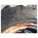 Wheels & Tires for Farmall B on Lot #12 Wheels & Tires for Farmall B on Lot #12