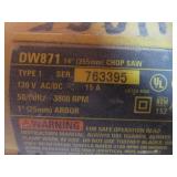 DeWalt Chop Saw