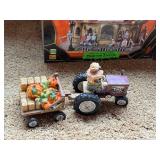 Lemax Spooky Town Halloween Village Lot with Figurines and Decor
