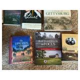 Collection of Civil War Books and Magazines Including Bound Civil War Times Volumes