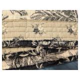 American Living King Size Patchwork Cotton Quilt