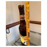 Vintage Coors Banquet Beer Bottle Table Lamp 17 Inch