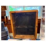 Collection of Display Cases and Shadow Box Assorted Sizes