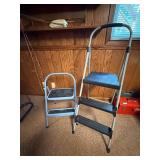Pair of Folding Step Stools and Ladders