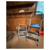 Pair of Folding Step Stools and Ladders