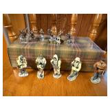 Collection of 10 WWII Military Miniature Soldier Figurines