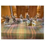 Collection of 10 WWII Military Miniature Soldier Figurines