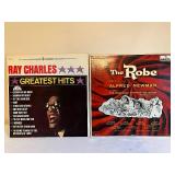 Collection of 13 Vintage Vinyl Records Assorted Genres and Artists