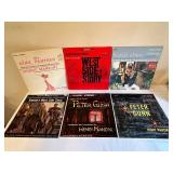 Collection of 9 Vintage Henry Mancini and Soundtrack Vinyl Records