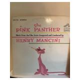 Collection of 9 Vintage Henry Mancini and Soundtrack Vinyl Records