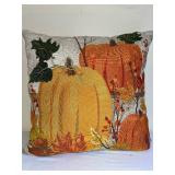 Set of 6 Decorative Throw Pillows with Seasonal and Animal Designs