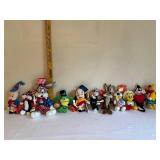 Set of 11 Looney Tunes Character Plush Toys with Tags
