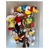 Set of 11 Looney Tunes Character Plush Toys with Tags