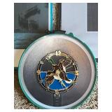 Assorted Wall Art and Framed Prints with Decorative Duck Clock