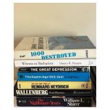 Collection of 15 History Books and Sticker Activity Book