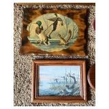 Collection of Duck Decor, Folk Art, and Plush Figures